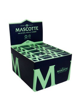 Caixa de Seda de Rolo Mascotte Slim Size c/ Piteira