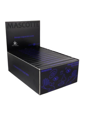 Caixa de Seda Mascotte Original Midnight Kss Combi C/ Piteira