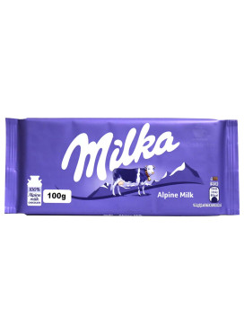 Chocolate Importado Milka Alpine Milk 100G