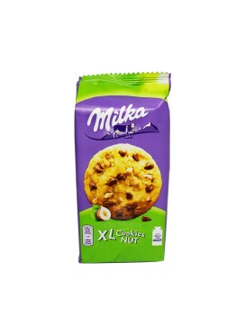 Biscoitos Cookies Nut XL Milka 184g