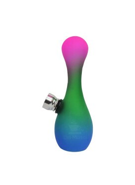 Mini Bong de Vidro Pin Color