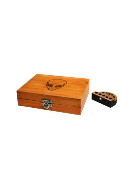 Mini Box Glass Wood Burning ET