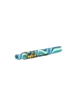 Piteira de Vidro Lord Glass Multi Waves 7,5mm Sky