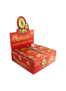 Caixa de Piteira O2 Tips Long Size