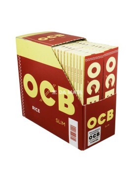 Caixa de Seda OCB Rice King Size Slim C/50un