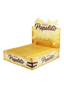 Caixa de Seda Papelito Brown King Size 25un