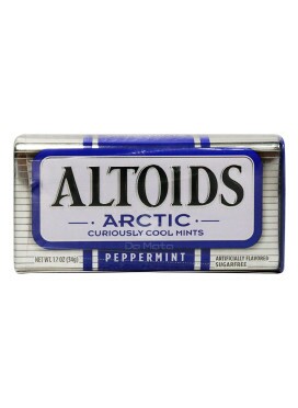 Pastilha Importada Altoids Artic Peppermint 34g