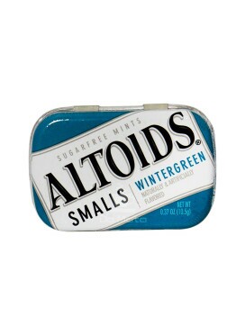 Pastilha Importada Altoids Sugarfree Wintergreen 10g