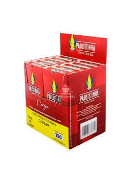 Caixa de Palheiro Paulistinha Cereja Ice