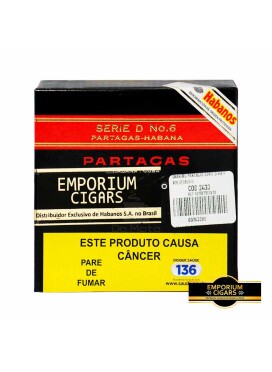 Petaca Partagas Serie D No. 6