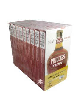 Caixa Phillies Titan Cognac c/ 10 un