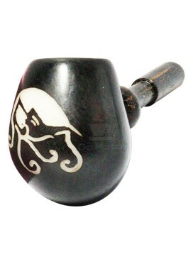 Pipe de Madeira Artesanal Gravure