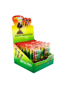 Caixa de Kit Pipe de Metal C/ Isqueiro