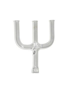 Piteira de Vidro Tripla