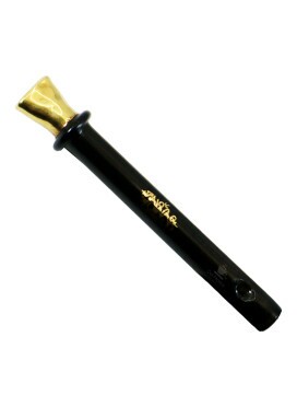 Piteira de Vidro Golden Black Zav Nai 6mm