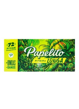 Piteira Papelito Biodegradável Longa