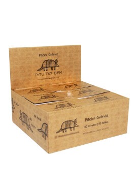 Caixa de Piteira Tatu do Bem Extra Large