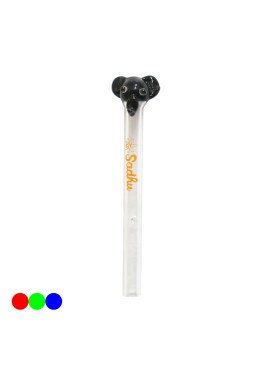Piteira de Vidro Sadhu Elefante 6mm