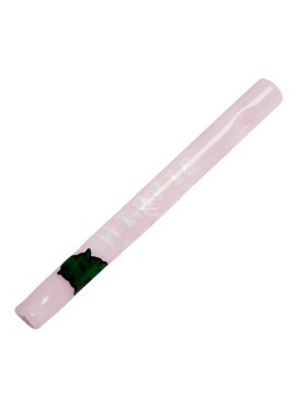 Piteira de Vidro Hippie Bong Pink 5mm 