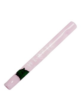 Piteira de Vidro Hippie Bong Pink 6mm 