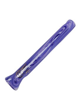 Piteira de Vidro Hippie Bong Wig-Wag Roxo 7mm 