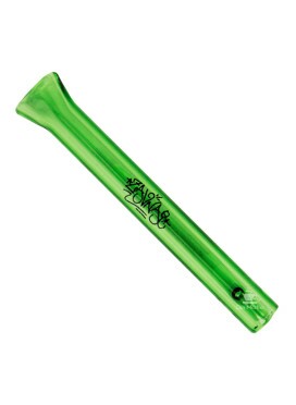 Piteira de Vidro Zav Nai Bocal Achatado Full Color 7mm