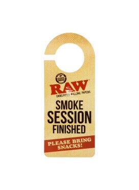 Placa de Aviso Raw p/ Maçaneta