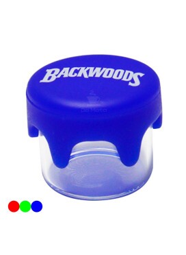 Pote de Vidro e Silicone 5ml Backwoods