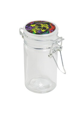 Pote Hermético de Vidro Skull 65ml