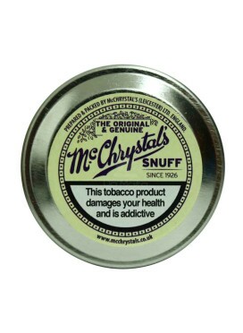 Rapé McChrystal's Original Mentolado 8,75g