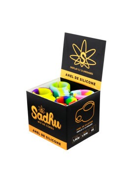 Caixa de Anel Silicone Sadhu C/12