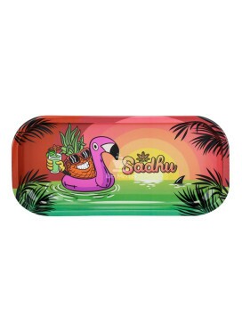 Bandeja de Metal Sadhu Retangular Pequena