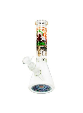 Bong de Vidro Sadhu Coleção Psicodélica Sapo Místico
