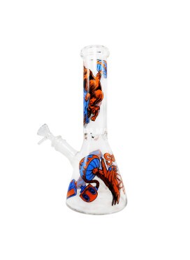 Bong de Vidro Sadhu Coleção Psicodélica Gosma Faminta