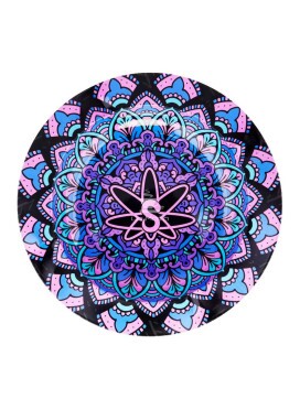 Cinzeiro de Metal Sadhu Mandala