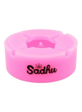 Cinzeiro de Silicone Sadhu C/ Tampa Neon