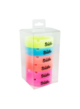 Caixa de Cinzeiro Silicone Sadhu Neon