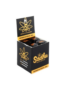 Caixa de Slick Silicone Sadhu 2ml Black Edition