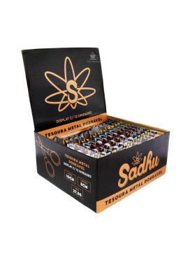 Caixa de Tesoura Dobrável Sadhu Metal C/12