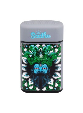 Isqueiro Maçarico Sadhu Bud Cinza