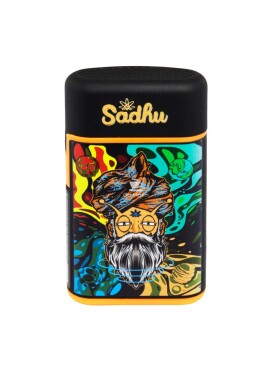 Isqueiro Maçarico Sadhu Galáctico Preto