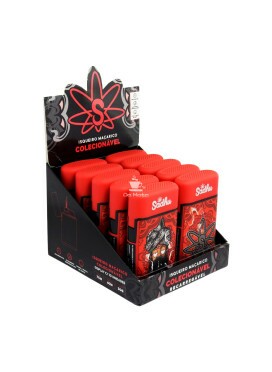 Caixa de Isqueiro Maçarico Sadhu Maça Vermelha C/10un