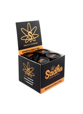Caixa de Slick Silicone Sadhu 5ml Black Edition