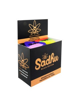 Caixa de Slick Silicone Sadhu Triangular 10ml C/ Divisórias