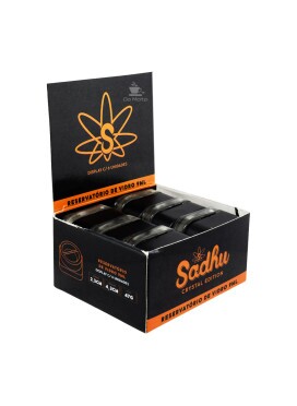 Caixa de Slick Vidro Sadhu 9ml C/ 2 Divisórias