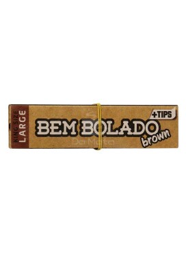 Seda Bem Bolado Brown King Size c/ Piteira