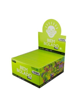 Caixa de Seda Bem Bolado Pop King Size Large + Tips