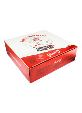 Caixa de Cinzeiro Metal Smoking Skater