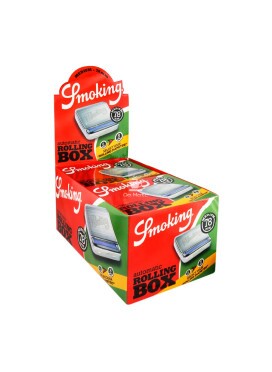 Caixa de Bolador Metal Smoking Automático 78mm