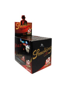 Caixa de Cones Smoking Deluxe King Size x3 